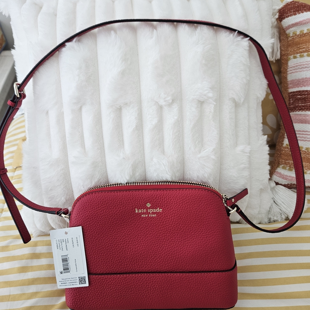 NWT Kate Spade Red Crossbody Bag